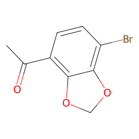 1-(7-溴苯并[d][1,3]二氧戊环-4-基)乙酮,1-(7-Bromobenzo[d][1,3]dioxol-4-yl)ethan-1-one