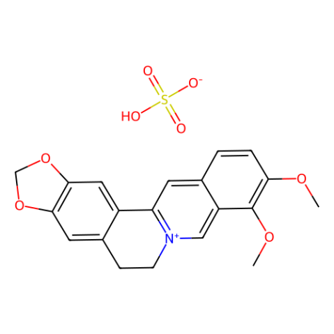 硫酸小檗堿水合物,Berberine Sulfate(Hydrate)