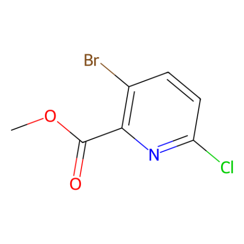 3-溴-6-氯吡啶甲酸甲酯,Methyl 3-bromo-6-chloropicolinate