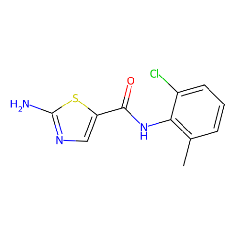 2-氨基-N-(2-氯-6-甲基苯基)噻唑-5-甲酰胺,2-Amino-N-(2-chloro-6-methylphenyl)thiazole-5-carboxamide