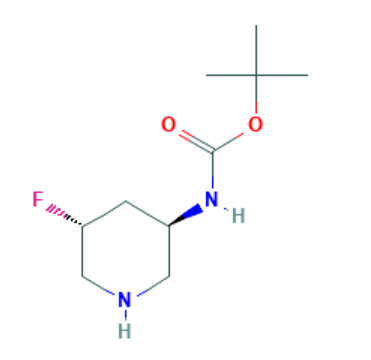 ((3R,5R)-5-氟哌啶-3-基)氨基甲酸叔丁酯,tert-Butyl ((3R,5R)-5-fluoropiperidin-3-yl)carbamate