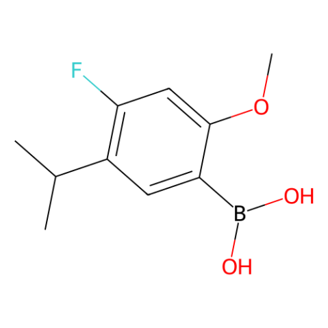 4-氟-5-异丙基-2-甲氧基苯基硼酸 (含不同量的酸酐),4-Fluoro-5-isopropyl-2-methoxyphenylboronic Acid (contains varying amounts of Anhydride)