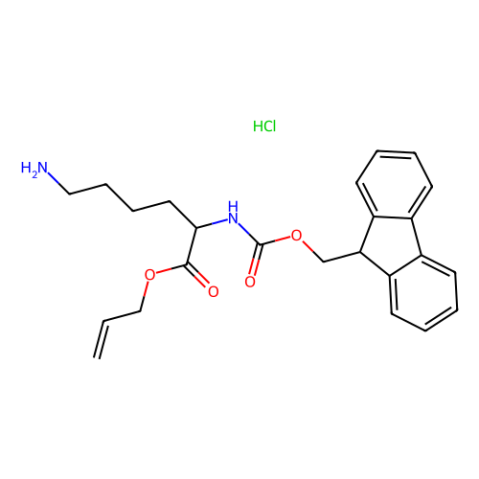N2-[芴甲氧羰基]-L-賴氨酸烯丙酯單鹽酸鹽,Fmoc-Lys-OAll.HCl
