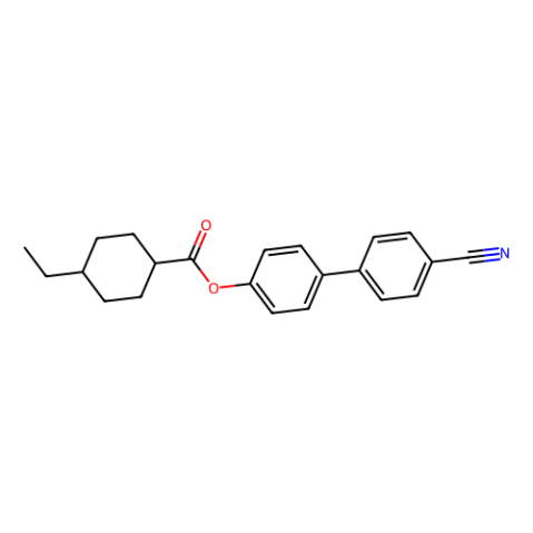 反式-4-乙基环己烷甲酸4'-氰基[1,1'-联苯]-4-酯,trans-4’-cyano[1，1’-biphenyl]-4-yl 4-ethylcyclohexanecarboxylate