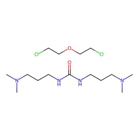 聚[雙(2-氯乙基)醚-alt-1,3-雙[3-(二甲氨基)丙基]脲]季銨化， 溶液,Poly[bis(2-chloroethyl) ether-alt-1,3-bis[3-(dimethylamino)propyl]urea] quaternized, solution