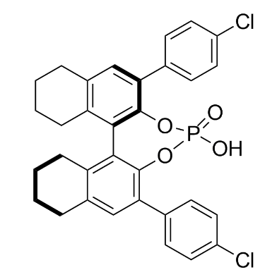 (R)-3,3'-雙(4-氯苯基)-5,5',6,6',7,7',8,8'-八氫-1,1'-聯(lián)萘酚磷酸酯,(11bR)-2,6-Bis(4-chlorophenyl)-8,9,10,11,12,13,14,15-octahydro-4-hydroxy-4-oxide-dinaphtho[2,1-d:1',2'-f][1,3,2]dioxaphosphepin