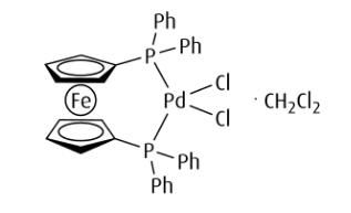 [1,1'-双(二-苯基膦基)二茂铁]氯化钯(II),二氯甲烷复合物(1:1),1,1'-Bis(diphenylphosphino)ferrocene-palladium dichloride dichloromethane adduct