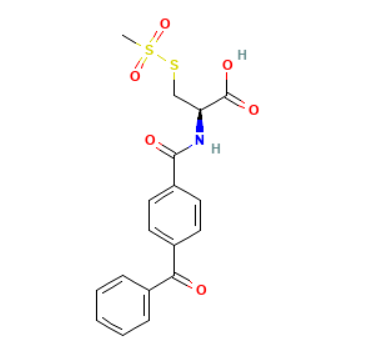 苯甲酮-4-甲酰胺半胱氨酸甲硫代磺酸盐,Benzophenone-4-carboxamidocysteine Methanethiosulfonate