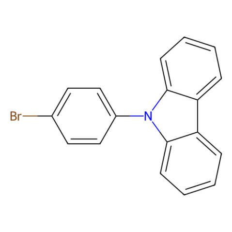 9-(4-溴苯基)咔唑,9-(4-Bromophenyl)carbazole