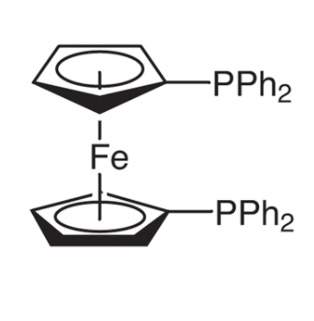 1,1'-雙(二苯基膦)二茂鐵,1,1'-Bis(diphenylphosphino)ferrocene