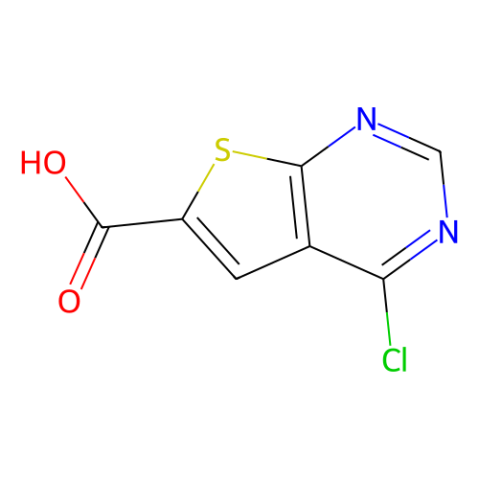 4-氯噻吩并[2,3-d]嘧啶-6-羧酸,4-chlorothieno[2,3-d]pyrimidine-6-carboxylic acid