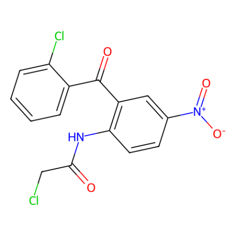 2-氯乙酰氨基-5-硝基-2'-氯二苯甲酮,2-(2-Chloroacetamido)-5-nitro-2'-chlorobenzophenone