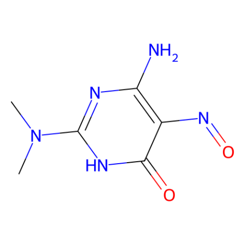 2-二甲基氨基-4-羟基-5-亚硝基-6-氨基嘧啶,2-Dimethylamino-4-hydroxy-5-nitroso-6-aminopyrimidine