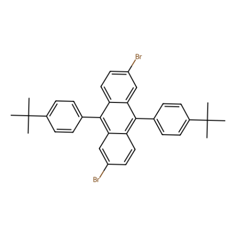 2,6-二溴-9,10-双(4-叔丁基苯基)蒽,2,6-Dibromo-9,10-bis(4-tert-butylphenyl)anthracene