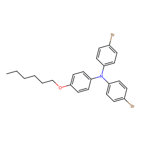 4,4'-二溴-4''-(己氧基)三苯胺,4,4'-Dibromo-4''-(hexyloxy)triphenylamine