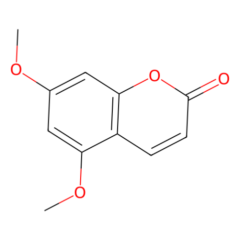 5,7-二甲氧基香豆素,5,7-Dimethoxycoumarin