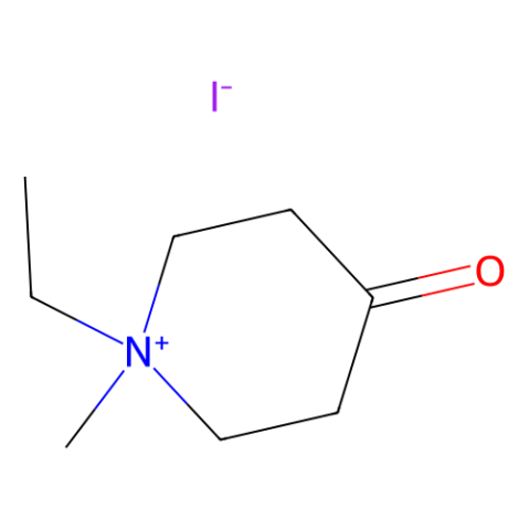 1-乙基-1-甲基-4-氧代哌啶-1-碘化物,1-Ethyl-1-methyl-4-oxopiperidin-1-ium iodide