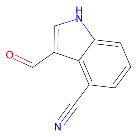 3-甲?；?1H-吲哚-4-甲腈,3-Formyl-1H-indole-4-carbonitrile