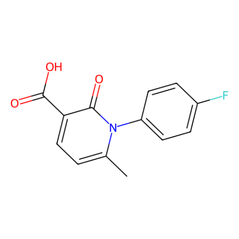 1-(4-氟苯基)-6-甲基-2-氧代-1,2-二氫吡啶-3-羧酸,1-(4-Fluorophenyl)-6-methyl-2-oxo-1,2-dihydropyridine-3-carboxylic acid