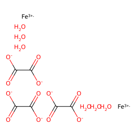 草酸鐵(III) 六水化物,Iron (III) oxalate hexahydrate