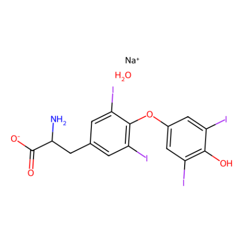 左旋甲状腺素钠 水合物,Levothyroxine sodium hydrate