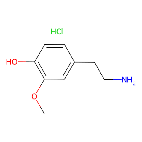 3-甲氧基酪胺 鹽酸鹽,3-Methoxytyramine hydrochloride