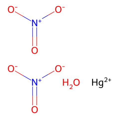硝酸汞(II) 水合物,Mercuric nitrate Monohydrate