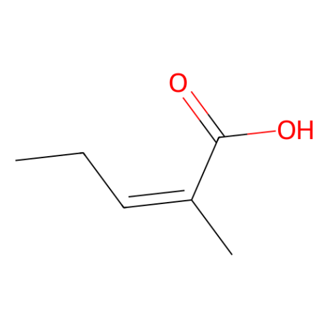 2-甲基-2-戊烯酸,2-Methyl-2-pentenoic acid