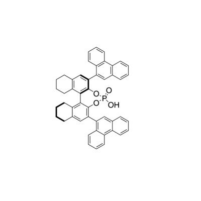(R)-2,6-双(9-菲基)-8,9,10,11,12,13,14,15-八氢-1,1'-联萘酚磷酸酯,(11bR)-8,9,10,11,12,13,14,15-Octahydro-4-hydroxy-2,6-di-9-phenanthrenyl-4-oxide-dinaphtho[2,1-d:1',2'-f][1,3,2]dioxaphosphepin