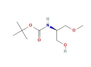 (R)-(1-羟基-3-甲氧基丙-2-基)氨基甲酸叔丁酯,(R)-tert-Butyl (1-hydroxy-3-methoxypropan-2-yl)carbamate