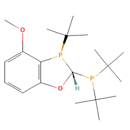 （2S，3R）-3-（叔丁基）-2-（二叔丁基膦基）-4-甲氧基-2,3-二氢苯并[d] [1,3]氧杂磷杂戊环,(2S,3R)-3-(tert-Butyl)-2-(di-tert-butylphosphino)-4-methoxy-2,3-dihydrobenzo[d][1,3]oxaphosphole