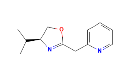 (S)-4-异丙基-2-(吡啶-2-基甲基)-4,5-二氢恶唑,(S)-4-Isopropyl-2-(pyridin-2-ylmethyl)-4,5-dihydrooxazole