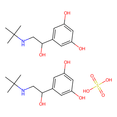 特布他林半硫酸鹽,Terbutaline hemisulfate salt