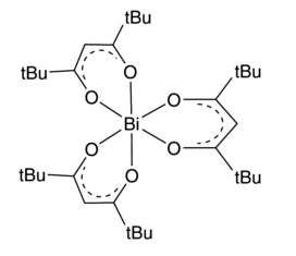三（2,2,6,6-四甲基-3,5-庚二酮）铋（III）,Tris(2,2,6,6-tetramethyl-3,5-heptanedionato)bismuth(III)