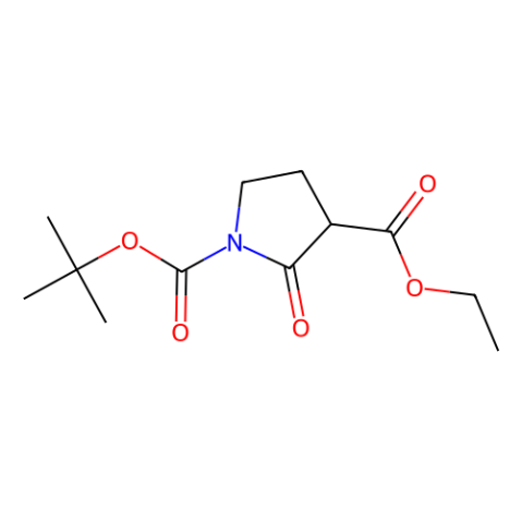 N-Boc-2-羰基吡咯烷-3-羧酸乙酯,1-tert-Butyl 3-ethyl 2-oxopyrrolidine-1,3-dicarboxylate