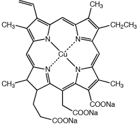 葉綠素銅鈉,Chlorophyllin sodium copper salt