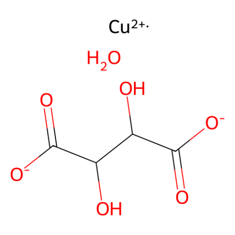 酒石酸铜(II) 水合物,Copper tartrate hydrate