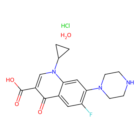 环丙沙星盐酸盐一水合物,Ciprofloxacin Hydrochloride Monohydrate