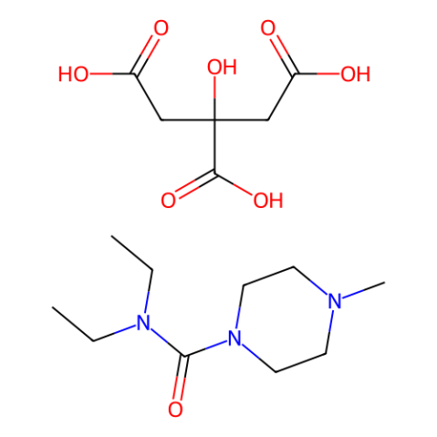 乙胺嗪柠檬酸盐,Diethylcarbamazine Citrate