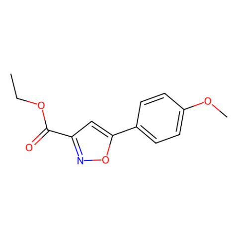 5-(4-甲氧基苯基)异噁唑-3-羧酸乙酯,Ethyl 5-(4-methoxyphenyl)isoxazole-3-carboxylate