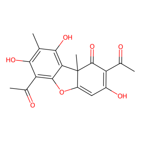 松蘿酸,(+)-Usnic acid from Usnea dasypoga