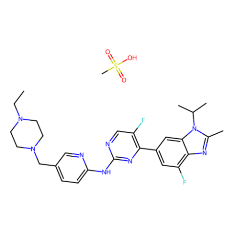 Abemaciclib mesylate (LY2835219),Abemaciclib mesylate (LY2835219)