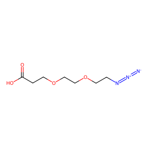 叠氮-PEG2-C2-酸,Azido-PEG2-C2-acid