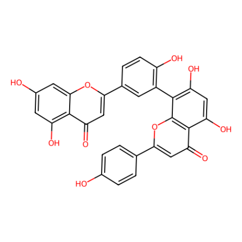 穗花杉双黄酮,Amentoflavone