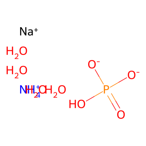 磷酸氫鈉銨四水合物,Ammonium sodium phosphate dibasic tetrahydrate