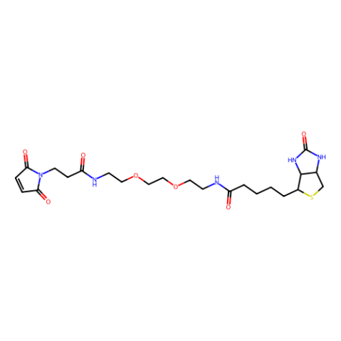 N-生物素基-N'-(3-马来酰亚胺基丙酰基)-3,6-二氧杂辛烷-1,8-二胺,N-Biotinyl-N'-(3-maleimidopropionyl)-3,6-dioxaoctane-1,8-diamine