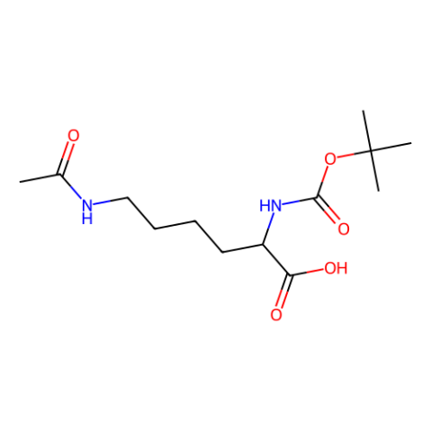 N-Boc-N'-乙酰基-L-赖氨酸,N-Boc-N'-acetyl-L-lysine