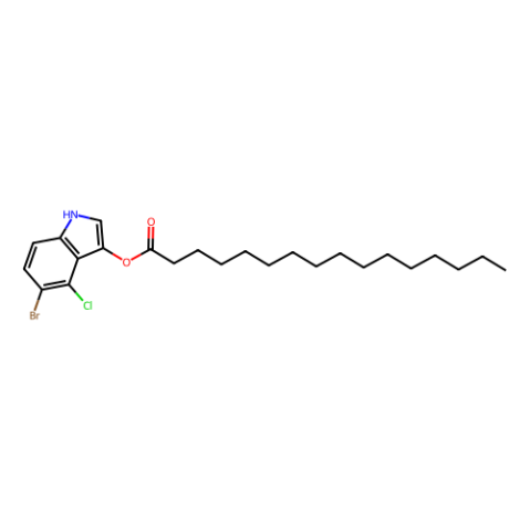 5-溴-4-氯-3-吲哚棕榈酸酯,5-Bromo-4-chloro-3-indoxyl palmitate