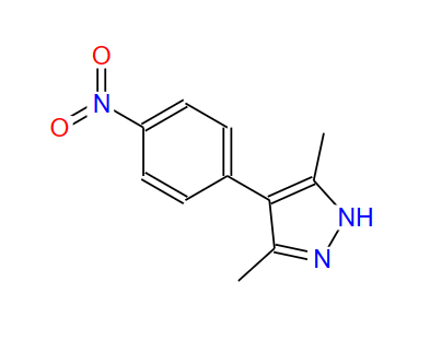 3,5-二甲基-4-(4-硝基苯基)-1H-吡唑,3,5-Dimethyl-4-(4-nitrophenyl)-1H-pyrazole