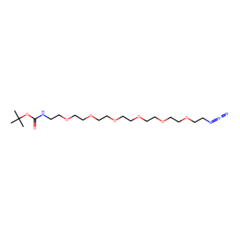 Boc-NH-PEG6-叠氮化物,Boc-NH-PEG6-azide